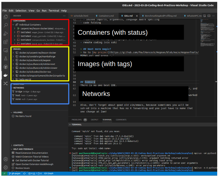 VSCode Docker plugin